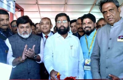 जगभरातील उद्योजकांचा महाराष्ट्रावर विश्वास, गुंतवणुकीसाठी महाराष्ट्र हे ‘फेव्हरेट डेस्ट‍िनेशन’ – मुख्यमंत्री एकनाथ शिंदे महाराष्ट्र आंतरराष्ट्रीय व्यापार प्रदर्शनाचे उद्घाटन