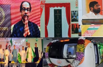 एकमेकांच्या सहकार्याने राज्यातील जनतेसाठी काम करू; विकासकामात कोणताही अडथळा येऊ देणार नाही – मुख्यमंत्री उद्धव ठाकरे यांची ग्वाही नागपूरमधील सीताबर्डी ते कस्तुरचंद पार्क या मेट्रो मार्गासह फ्रीडम पार्कचे मुख्यमंत्री उद्धव ठाकरे यांच्या हस्ते ई-फ्लॅगद्वारे उद्घाटन