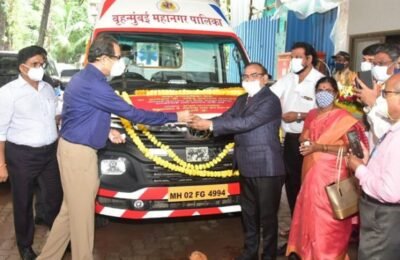 मुख्यमंत्र्यांच्या हस्ते रुग्णवाहिकांचे लोकार्पण