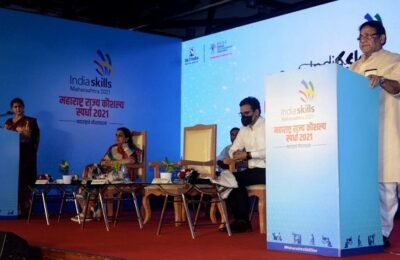 कौशल्य विकासात देशाला अग्रेसर बनविताना महाराष्ट्र महत्त्वपूर्ण योगदान देईल – कौशल्य विकासमंत्री नवाब मलिक महाराष्ट्र राज्य कौशल्य स्पर्धेचा शुभारंभ, राज्याच्या विविध भागातील २६३ युवक-युवतींचा सहभाग
