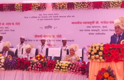 नागरिकांना कमी वेळात व कमी खर्चात न्याय मिळणे गरजेचे – उच्च न्यायालयाचे न्यायमूर्ती संदीप शिंदे
