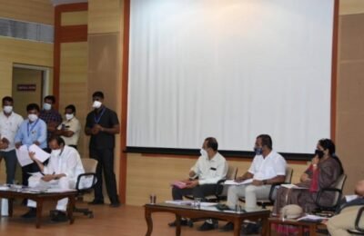 म्युकरमायकोसिस  रुग्णांकडे विशेष लक्ष द्या – उपमुख्यमंत्री अजित पवार उपमुख्यमंत्री अजित पवार यांनी घेतला बारामतीतील कोरोना प्रादुर्भाव परिस्थितीसह उपाययोजनांचा आढावा