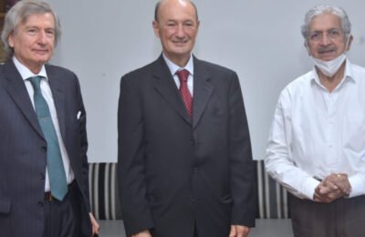 अर्जेंटिनाच्या राजदूतांनी घेतली उद्योगमंत्र्यांची भेट