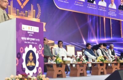 रतन टाटा उद्योग, नवोपक्रम, स्टार्टअप आणि सामाजिक जाणिवेचे चालते बोलते विद्यापीठ – राज्यपाल रमेश बैस.      उद्योगरत्न, उद्योगमित्र, उद्योगिनी आणि उत्कृष्ट मराठी उद्योजक पुरस्कार प्रदान