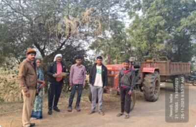 🎬 कारधाची पहाट रंगली धुळीच्या वाऱ्यात : दोन ट्रॅक्टर, दोन वेगवेगळ्या कारवाया आणि तब्बल ₹14.12 लाखांचा अवैध रेतीसाठा पोलीस–महसूल संयुक्त पथकाच्या जाळ्यात