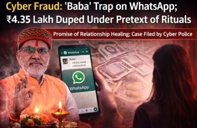 व्हॉट्सॲपवर ‘बाबा’चा सापळा; पूजापाठाच्या नावाखाली 4.35 लाखांची फसवणूक नातेसंबंध सुधारण्याचे आमिष, सायबर पोलिसांत गुन्हा दाखल