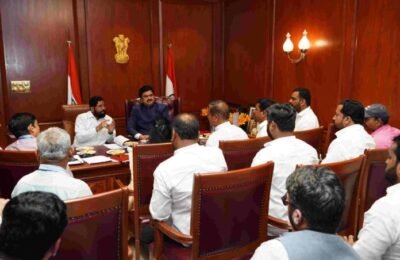 जामखेड शहराचा जुना प्रारुप विकास आराखडा रद्द करा आणि नवा आराखडा तयार करा – उपमुख्यमंत्री एकनाथ शिंदे यांचे निर्देश विधानपरिषद सभापती प्रा. राम शिंदे यांच्या अध्यक्षतेखाली बैठक