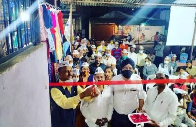 उत्तर नागपुर प्रभाग क्र ५ आपच्या कार्यालयाचे उद्घाटन तसेच अनेक नवीन कार्यकर्त्यांचा भव्य पक्ष प्रवेश