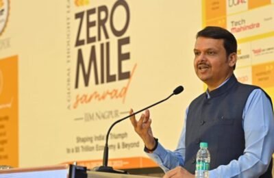 पाच ट्रिलियन डॉलर इकॉनॉमीच्या उद्दिष्टपूर्तीचे महाराष्ट्र प्रवेशद्वार ठरेल – उपमुख्यमंत्री देवेंद्र फडणवीस आयआयएमच्या झिरो माईल संवाद कार्यक्रमात उपस्थिती
