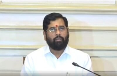महाराष्ट्राची अर्थव्यवस्था १ ट्रिलियन डॉलर होण्याच्या प्रयत्नांना पाठबळ देणारा अर्थसंकल्प – मुख्यमंत्री एकनाथ शिंदे. प्रत्येक भारतीयाला विकास वाटचालीत सामावून घेणारा, सुखावणारा अर्थसंकल्प – केंद्रीय अर्थसंकल्पावर मुख्यमंत्र्यांची प्रतिक्रिया