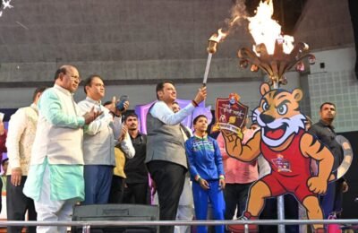 ऑलिम्पिक स्पर्धेत कुस्तीमध्ये महाराष्ट्राला पदक मिळविण्यासाठी प्रयत्न व्हावा – मुख्यमंत्री देवेंद्र फडणवीस  ‘मुख्यमंत्री चषक राष्ट्रीय कुस्ती अजिंक्य स्पर्धे’चे थाटात उद्घाटन