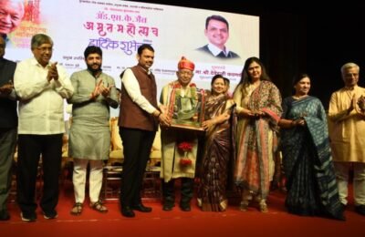 अ‍ॅड. एस. के. जैन यांचे विविध क्षेत्रातील कार्य पुण्याच्या सामाजिक विकासाला पूरक – मुख्यमंत्री देवेंद्र फडणवीस यांचे गौरवोद्गार