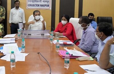 नागपूर जिल्ह्यात पीक नुकसानीचे पंचनामे सुरू करा – ना. सुनील केदार पिक विमा, रस्त्यांचे नुकसान, घरांचे नुकसान याचाही आढावा घेण्याचे निर्देश