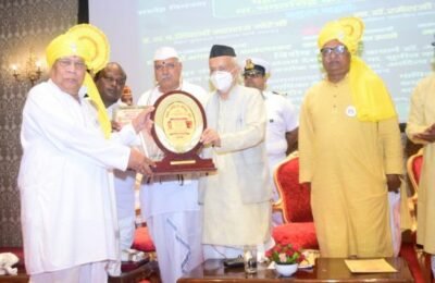 ..तर समाजातून पुन्हा भारतरत्न डॉ. बाबासाहेब आंबेडकर, अण्णा भाऊ साठे निर्माण होतील – राज्यपाल भगतसिंह कोश्यारी