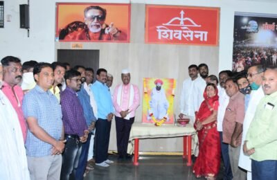 सेना भवन येथे संत सेवालाल महाराज जयंती साजरी