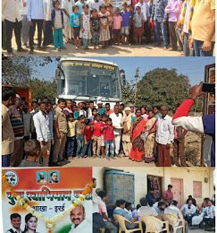 युवा स्वाभिमान पार्टी चंद्रपूरचा नवा उपक्रम “आधी गावकऱ्यांच्या समस्यांचे निवारण नंतर शाखा