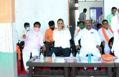 शेतकरी विकास पॅनलच्या सर्व उमेदवारांना भरघोस मतांनी निवडून द्या – हरिभाऊ बागडे   औरंगाबाद जिल्हा मध्यवर्ती सहकारी बँक निवडणुकीसंदर्भात मतदारांना आवाहन