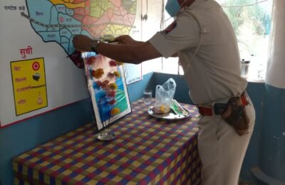 भंडारा जिल्ह्यातील मोहाडी तहसील मधील आंधलगाव पोलीस स्टेशनमध्ये महात्मा जोतिबा फुले जयंती साजरी