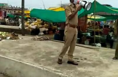 ब्रेक द चेन  का कडाई से पालन हो! थानेदार  -विश्वास  फुलरवार  अब!पुलिस  ने  सम्हाला  मोर्चा-  जनता  से की अपील