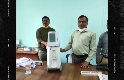 *काटोल ग्रामिण रूग्णालय  को सोलर एक्स्पोजिव्ह  इंडिया  द्वारा  जीवन रक्षा  उपकरण भेंट*