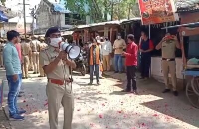 कोंढालीवासीयों ,अब तो भी बाजार में भीड़ कम करो!  सरपंच-उपसरपंच , पुलीस  प्रशासन  द्वारा अपील