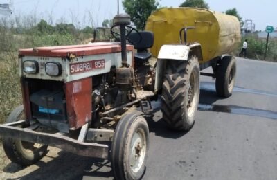 ट्रॅक्टर वरून खाली पडुन टायर मध्ये दबुन ७ वर्षीय दुर्गेश पारधी या बालकांचा मुत्यु.