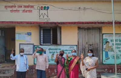 पुलखल ग्रामपंचायतीच्या सरपंचपदी शेकापच्या सावित्री गेडाम