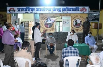 लाभार्थींनी  लसीकरणाचा  १००%लाभ घ्यावा.   स्वप्निल  व्यास कोंढाळी ११८७तर दुधाळा-४९लाभार्थी  शिल्लक