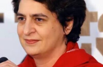 लसीकरणासाठी 35 हजार कोटी खर्च झाले कुठे❓प्रियंका गांधी चा केंद्र सरकारला रोखठोक सवाल.