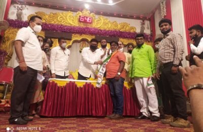 इंजि. राजेश पोलेवार यांचा राष्ट्रवादी काँग्रेस पक्षात प्रवेश