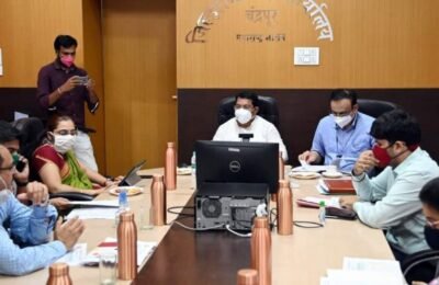 राष्ट्रीयकृत बँकांनी पीक कर्जवाटपाची गती वाढवावी – पालकमंत्री विजय वडेट्टीवार… जून अखेरपर्यंत 50 टक्के वाटप करण्याचे निर्देश