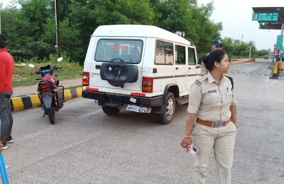 आय दिन लगातार रीवा जिले में लूट और मार पीट की घटना बढ़ने के कारण रीवा के हाईवे में पुलिस प्रशाशन ने लगाई वाहन चेकिंग लगाई गई