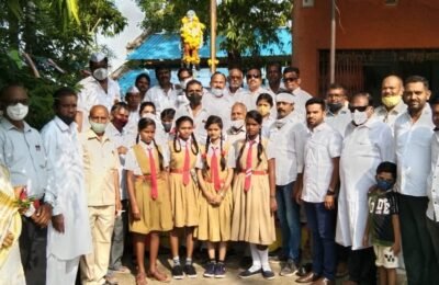 १५ ऑगस्ट २०२१ ला ७५ वा स्वातंत्रदिन कन्हान ला थाटात साजरा