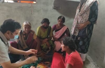 पोहरा आरोग्य उपकेंद्र चमूच्या प्रयत्नांनी कमी वजनाच्या बालिकेच्या आरोग्यात सुधारणा