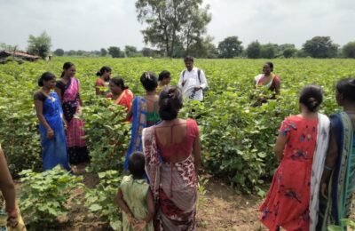 अंबुजा सिमेंट फाउंडेशन उपरवाही B C I अंतर्गत प्रक्षेत्र प्लांट पाहणी कर्यक्रम चे आयोजन