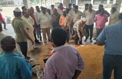 सोयाबीन की कीमतों में गिरावट!     किसान सोयाबीन के अच्छे  दामपाने के लिए तारण योजना का लाभ उठाएं  कृषीविद दिनेश ठाकरे-