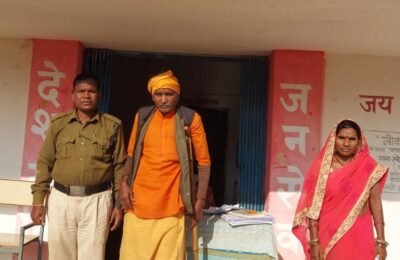 चौकी परसमनिया पुलिस ने ढाई माह से गुम महिला को किया दस्तयाब