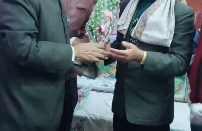 युवा समाजसेवी अरविंदकुमार रतूड़ी सर्व धर्म समभाव सम्मान से सम्मानित