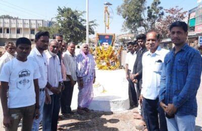 कन्हान ला शहीद प्रकाश देशमुख यांना श्रद्धाजंली