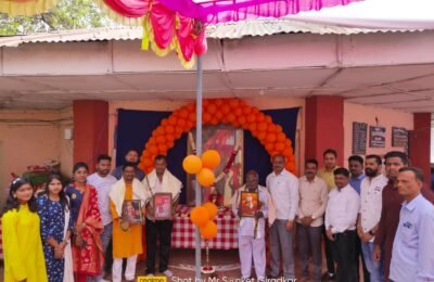युग पुरूष छत्रपती शिवाजी महाराज की जयंती महोत्सव हर्षोल्हास से मनाई गयी