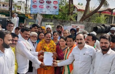 नवनिर्वाचित सांसद डॉ. अनिल बोंडे का कोंढाली में स्वागत