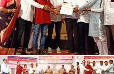 समाजसेवी अरविंदकुमार रतूड़ी करोना योद्धा सम्मान से सम्मानित