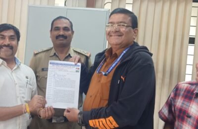 प्रतिबंधित मौत के फंदे नॉयलॉन मांजे की अवैध निर्मित विक्री ख़रीदीं तथा इस्तेमाल सख्ती से रोकने हेतु पुलिस और सभी संभावित विभागों को ज्ञापन सौंपा