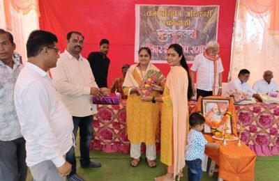 कोंढाळी येथे सेवानिवृत्त वन कामगाराचां  निरोप समारंभ संपन्न