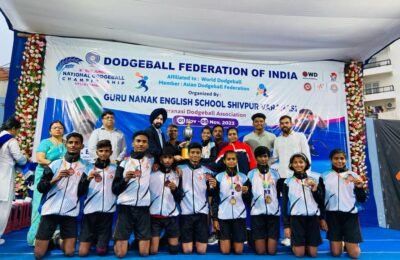 राष्ट्रीय डॉजबॉल स्पर्धेत महाराष्ट्राला दुहेरी  विजेतेपद  कोंढाळीची प्रणाली चव्हाण मुलींचे संघ कर्णधार  राष्ट्रीय अंतिम स्पर्धेत महाराष्ट्र मुलीचा संघ उत्तरप्रदेश संघावर तर मुलांचे संघाने कर्नाटक संघाला नमविले(हरविले)