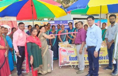 उमेद अभियानाचे दिवाळी फराळ मोहत्सव ला सुरुवात