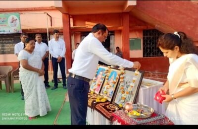 सरस्वती विद्यालयात शिवजयंती उत्साहात साजरी