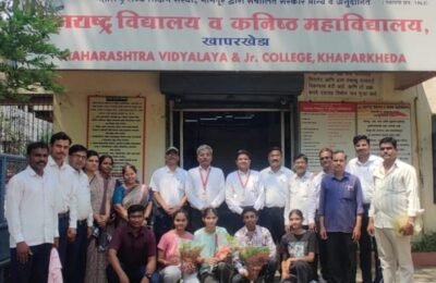 महाराष्ट्र विद्यालय , खापरखेडा येथील विद्यार्थ्यांचे घवघवीत यश!