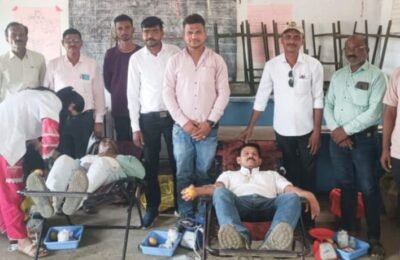 पाचगाव येथे आरोग्य शिबीर व रक्तदान शिबिर संपन्न