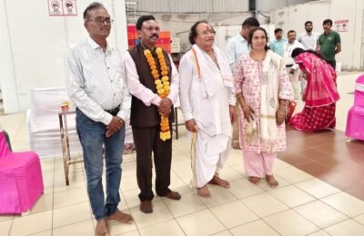 _संत गंगा माऊली पालखीचे गडचिरोलीत आगमन; माजी खासदार डॉ. अशोकजी नेते यांनी घेतले दर्शन…._